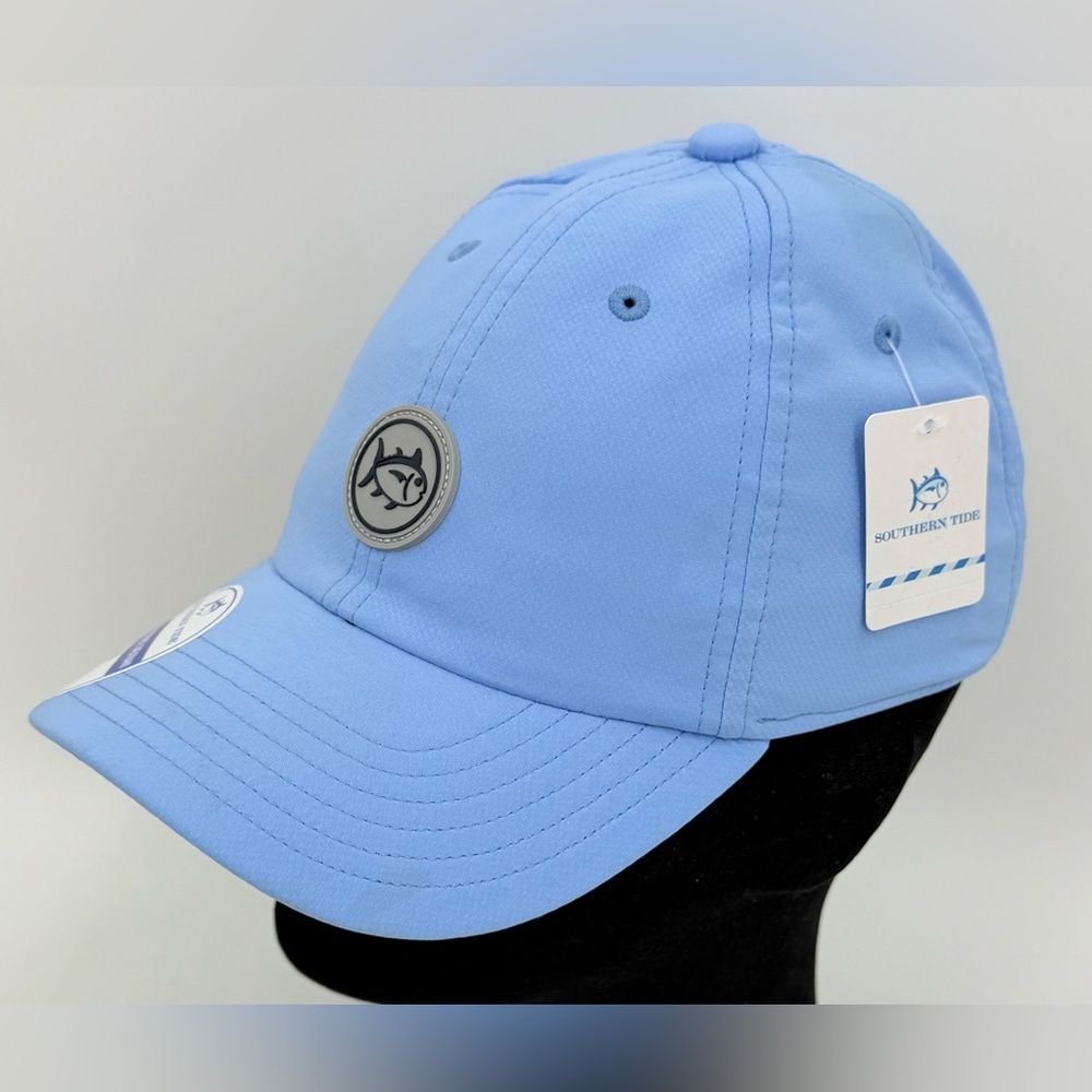 Southern Tide Baseball Cap Sky Blue Skip Jack Rubber‎ Patch Youth OSFA New NWT